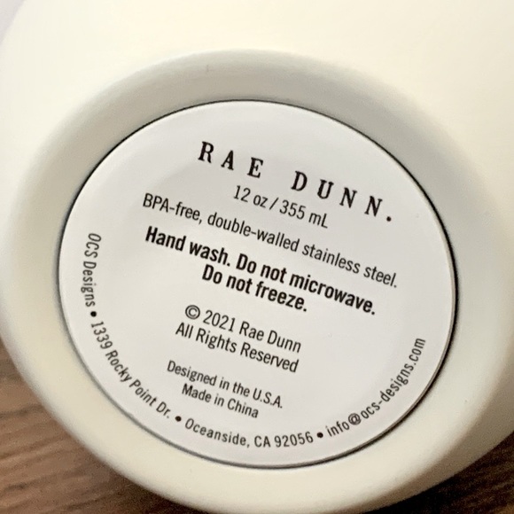 Rae Dunn WINE TIME Insulated Wine Tumbler - Picture 4 of 4